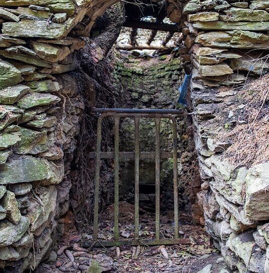 historischer Altbergbau im Harz Selketal Grube Glasebach Straßberg