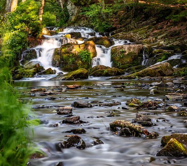 Bilder vom Selkewasserfall im Selketal Harz bei Alexisbad Harzgerode