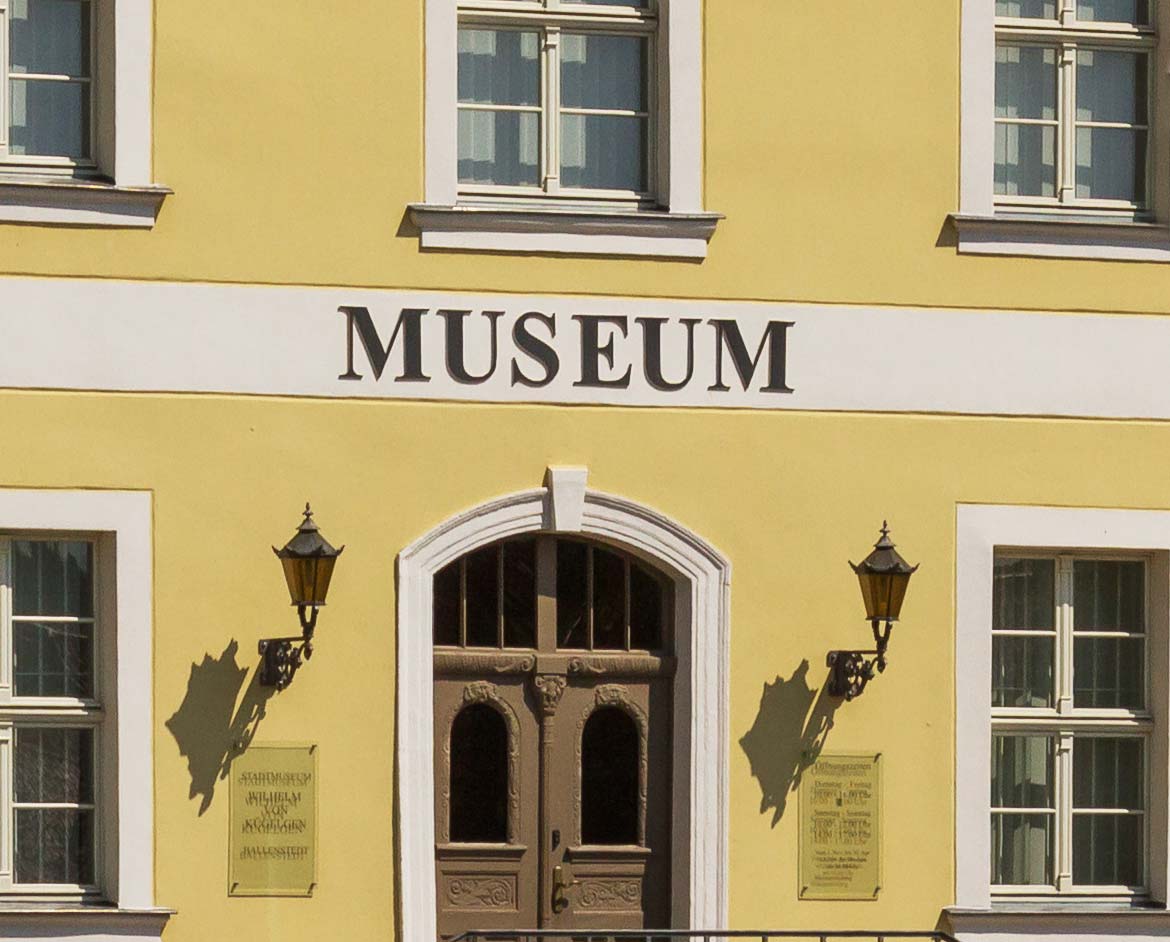 Eingang zum Ballenstedter Stadtmuseum