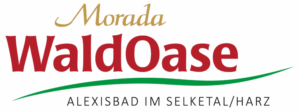 Logo der WaldOase, dem Spa-Bereich des Morada Hotels in Alexisbad