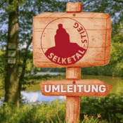Umleitung Selketal-Stieg